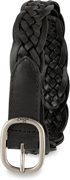 Levi's Women's Fully Adjustable Casual Leather Braided Belt for Jeans and Dresses