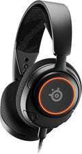 SteelSeries Arctis Nova 3 - USB-C Gaming Headset for PC, PS4, PS5 & Switch - RGB Lights - Hi-Fi Drivers - 360° Spatial Audio - AirWeave Memory Foam Earcups - Super Lightweight - ClearCast Gen 2 Mic