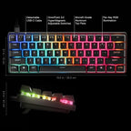 SteelSeries Apex Pro Mini Gen 3 Gaming Keyboard - 60 Percent Hall Effect Keyboard, Magnetic Keyboard with OmniPoint 3.0 Switches - Adjustable Actuation, Rapid Trigger, Rapid Tap/SOCD - English QWERTY