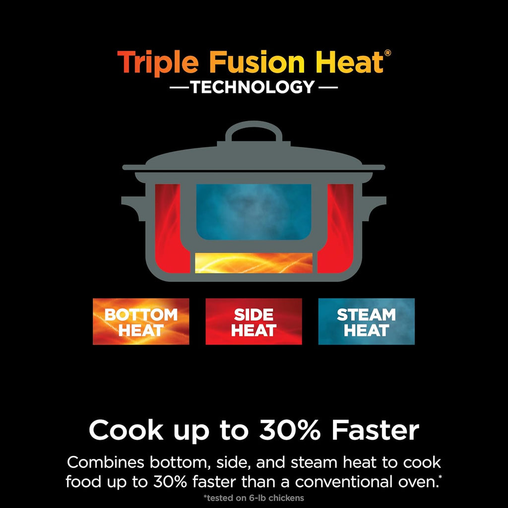 Ninja® PossibleCooker™ PLUS 12-in-1, 8.5-qt, Black, MC1010 | 12-in-1 replaces 12 appliances, Sous Vide & Proof, glass lid, nonstick oven-safe pot to 500°F, cooker-to-oven-to-table.