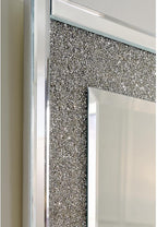 Signature Design by Ashley Kingsleigh Glam Beaded Crystal Accent Mirror, Silver