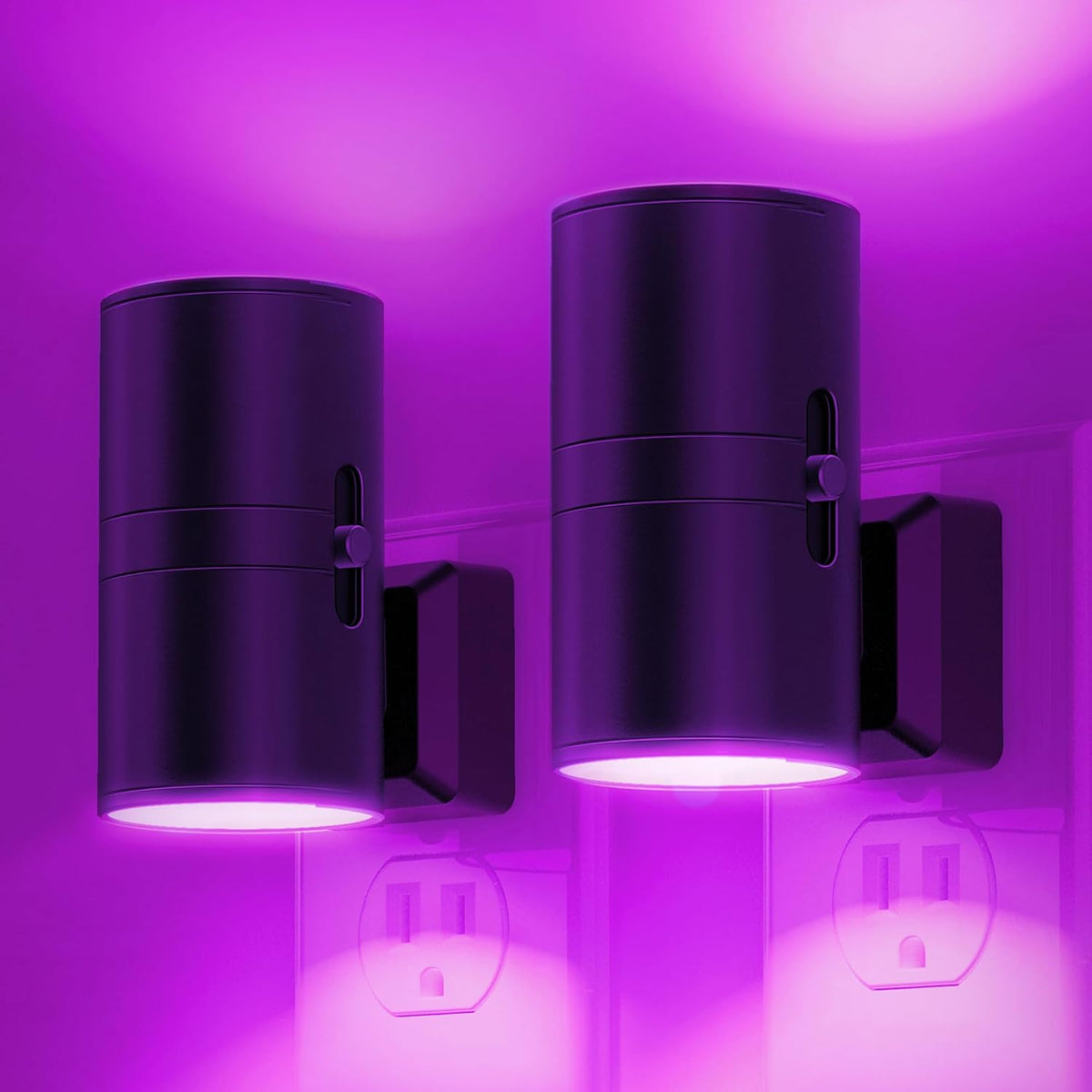 L LOHAS LED Night Light Plug in, Night Lights Plug into Wall, Soft White