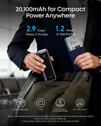 Anker Prime Power Bank, 20,100mAh 3-Port Portable Charger