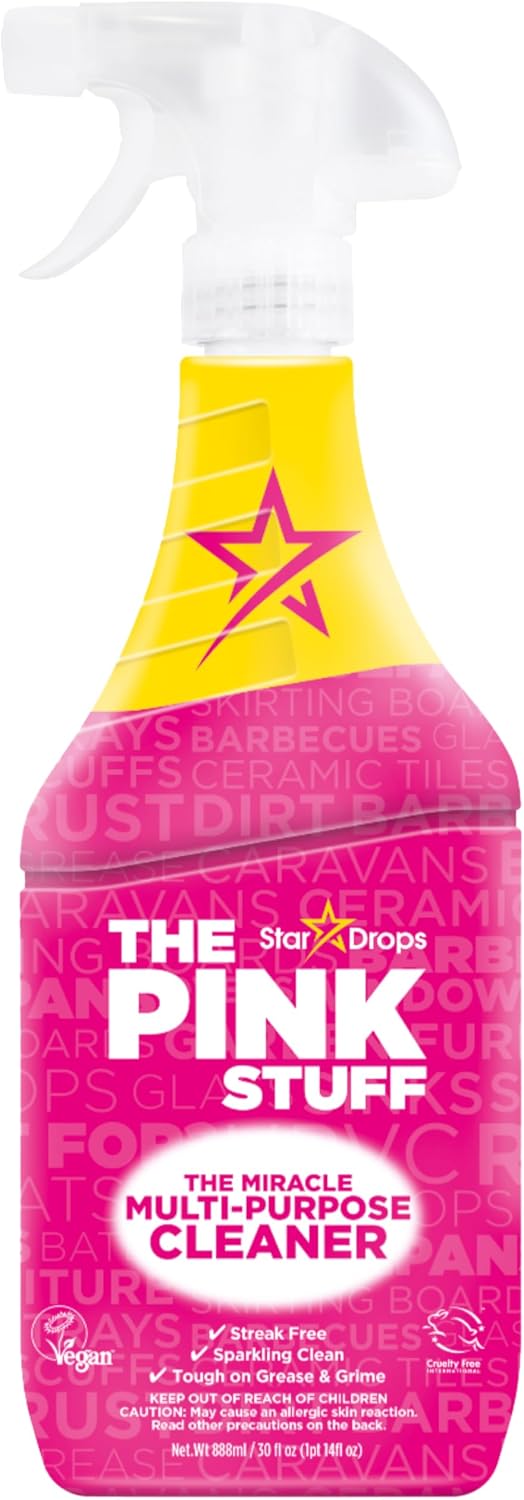 Stardrops The Pink Stuff Miracle Multi-Purpose Cleaner Spray, 25 Fl Oz
