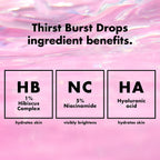 e.l.f. SKIN Holy Hydration! Thirst Burst Drops, Face Serum, 1 oz