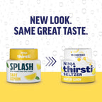 Ninja Thirsti Flavored Water Drops, SELTZER Lemon, Crisp and Refreshing Sparkling Water, Zero Calories, Zero Sugar, Zero Sweeteners, Makes 20, 12oz drinks, 3 Pack, WCFLEMNAM