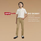 Levi's Boys' 510 Skinny Fit Destructed Jeans