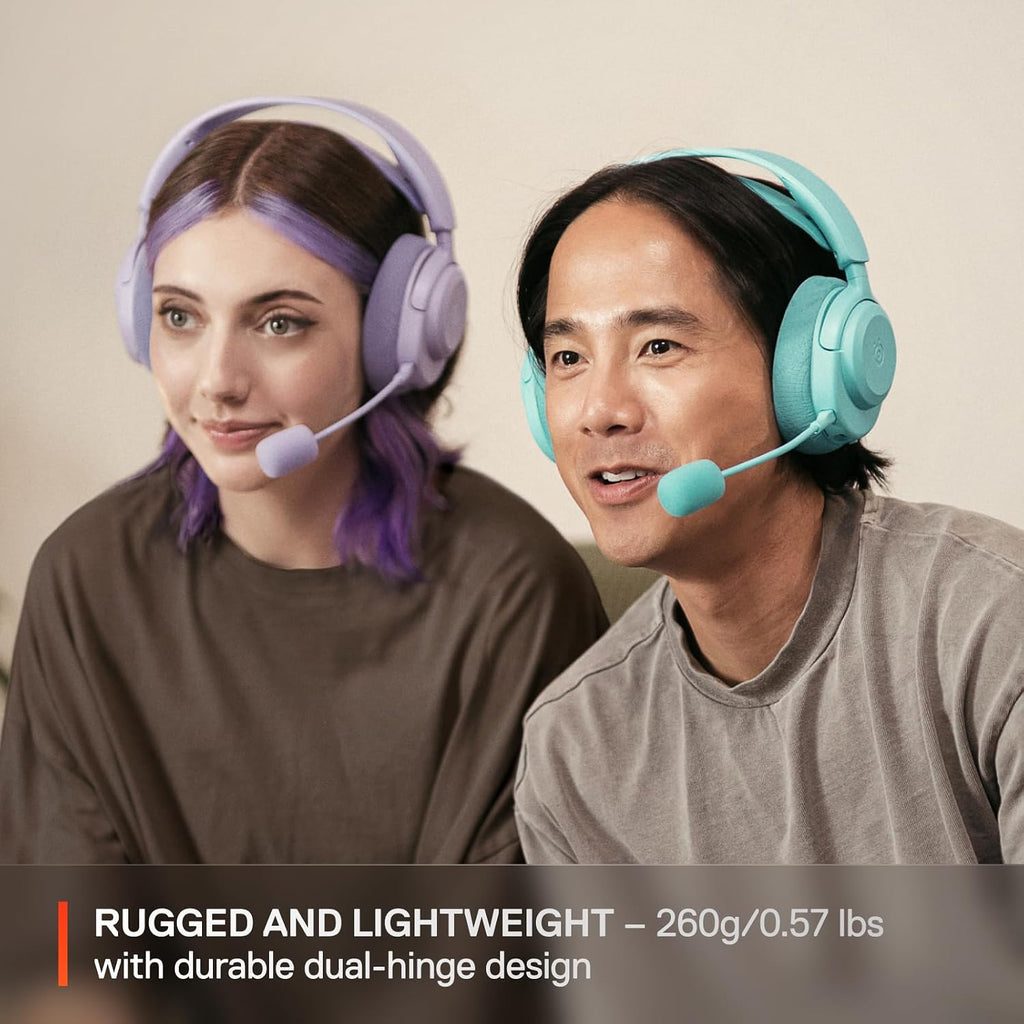 SteelSeries Arctis Nova 3X Wireless - Xbox Headset - Gaming Headset - Mobile App Control - 40 HR Battery with fast charging - Compatible with Xbox, PC, Switch and more - 2.4GHz/Bluetooth - Aqua