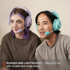 SteelSeries Arctis Nova 3X Wireless - Xbox Headset - Gaming Headset - Mobile App Control - 40 HR Battery with fast charging - Compatible with Xbox, PC, Switch and more - 2.4GHz/Bluetooth - Aqua