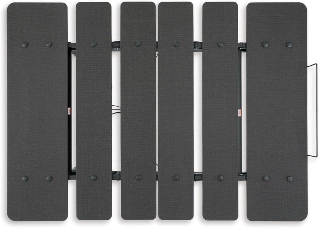 Signature Design by Ashley Cosmic Adjustable Bed Frame, California King | Power head and foot incline, Wireless remote control, Dual USB charging ports, Memory foam and hybrid compatible