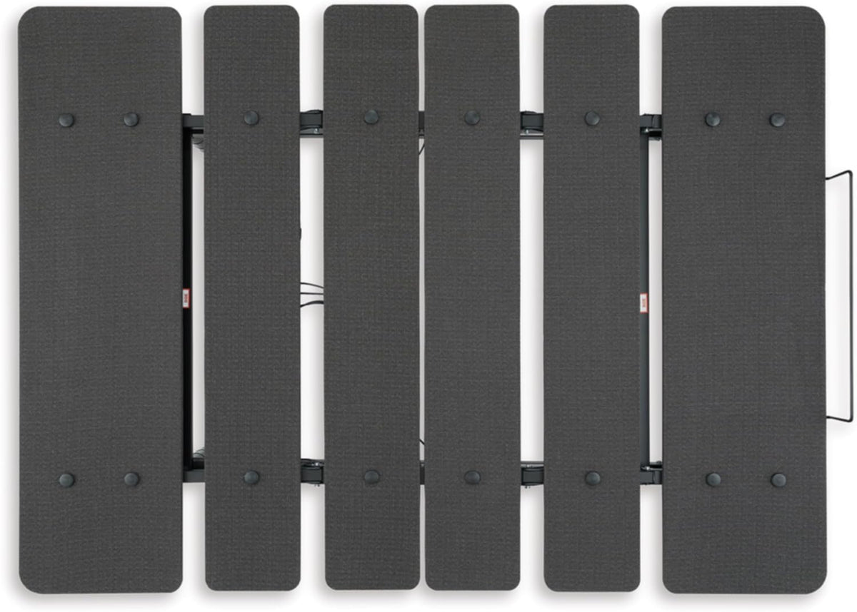 Signature Design by Ashley Cosmic Adjustable Bed Frame, California King | Power head and foot incline, Wireless remote control, Dual USB charging ports, Memory foam and hybrid compatible