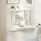 Wall Mounted Table Folding Desk Drop Leaf Floating Table Computer Desk