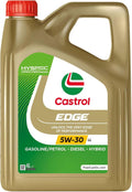 Castrol EDGE 5W-30 LL Advanced Full Synthetic Engine Oil, 4L