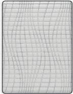 Signature Design by Ashley Hybrid 1300 13 Inch Plush Gel Memory Foam Mattress with Edge Support for Pressure Relief, Queen, Fiberglass-Free, Mattress in A Box