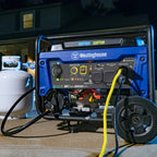 Westinghouse 4650 Peak Watt Portable Generator, RV Ready 30A Outlet, Gas Powered, CO Sensor