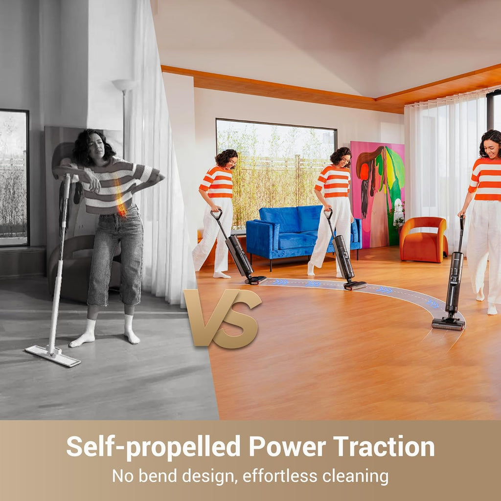 dreame G10 Pro Wet Dry Vacuum Mop, Vacuum and Mop All in One for Hard Floor