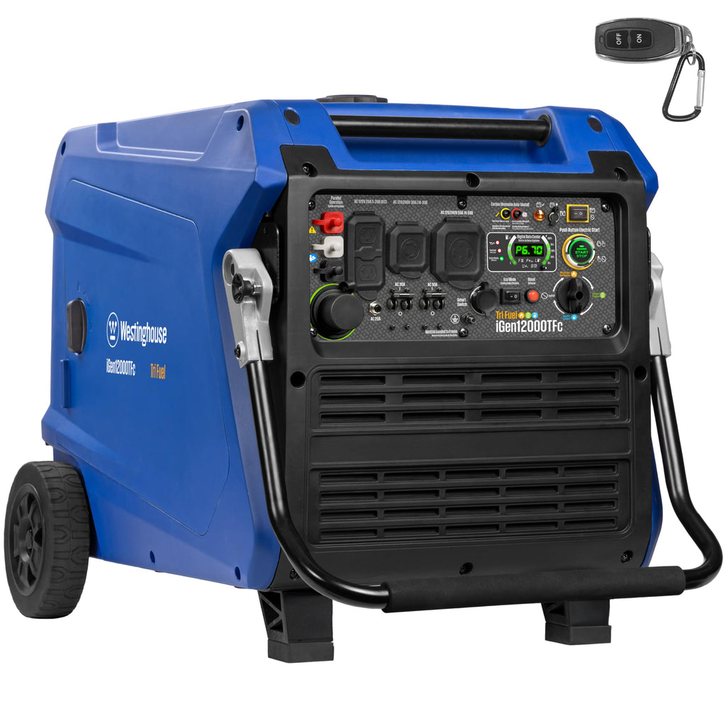 Westinghouse 12000W tri-fuel portable inverter generator