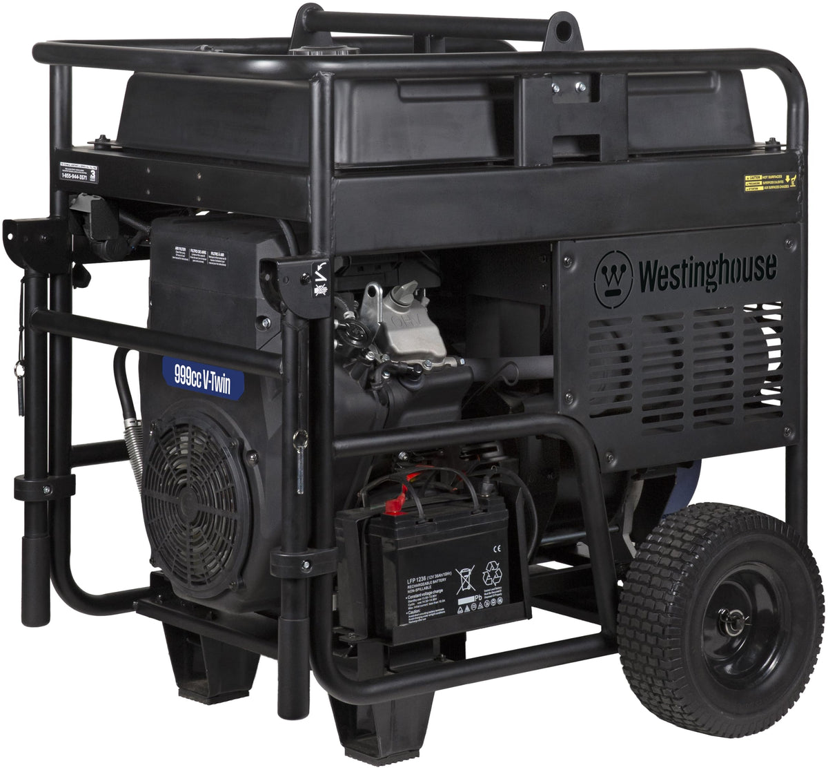 Westinghouse 28000 Peak Watt Tri-Fuel Home Backup Portable Generator, Remote Electric Start, Transfer Switch Ready, Gas, Propane, and Natural Gas Powered