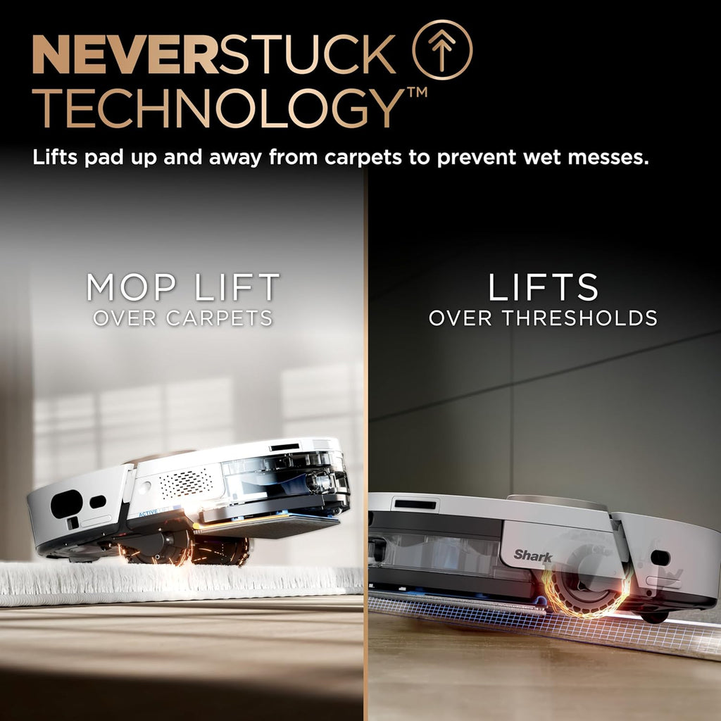 Shark PowerDetect Robot Vacuum & Mop Combo, 60-Day Self-Empty, AV2800ZE