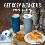 Ello Campy 18oz Insulated Stainless Steel Travel Mug with Handle, Navy