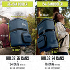 Ninja FrostVault™ Go Soft Backpack Cooler, Dry Storage, Hammock Hangout | Ninja FrostVault Go soft cooler, stays cool for hours with a leakproof, easy-access lid, and carries like a backpack