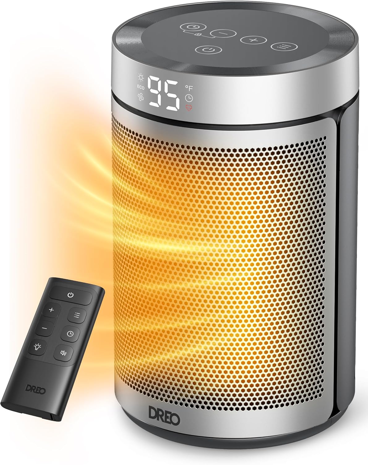 DREO Space Heater, Portable Electric Heaters for Indoor Use with Thermostat