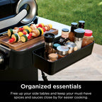 Ninja FlexFlame Storage Caddy for PG300, Holds 10lbs | Ninja FlexFlame Storage Caddy adds 50+ sq in of space, holding up to 10 lbs of tools for sauces, spices, and rubs