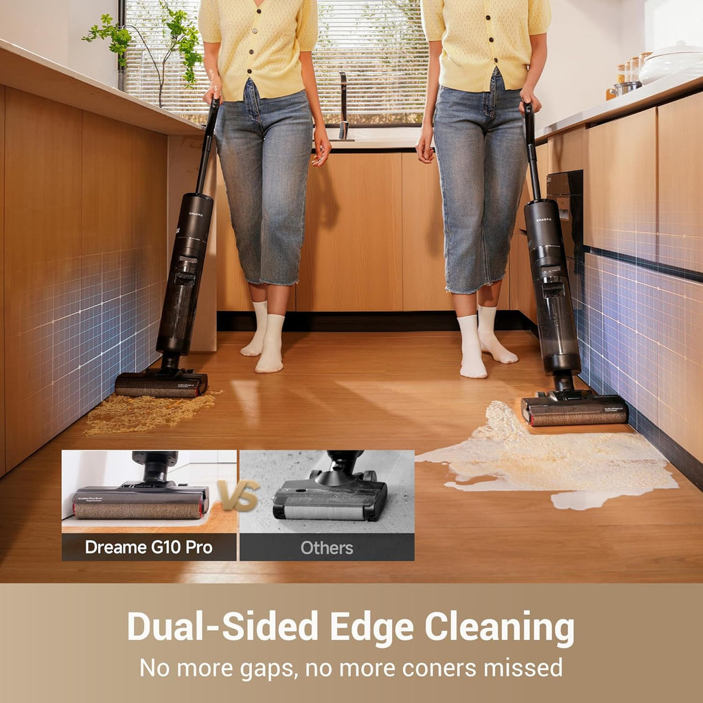 dreame G10 Pro Wet Dry Vacuum Mop, Vacuum and Mop All in One for Hard Floor
