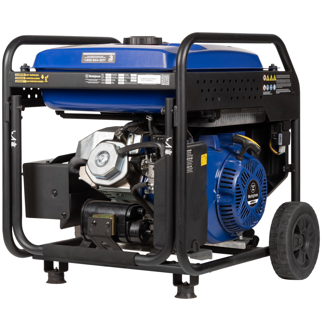 Westinghouse 12000 Peak Watt Dual Fuel Portable Inverter Generator, Remote Electric Start, Transfer Switch Ready, Gas and Propane Powered, Low THD - Safe for Electronics, Parallel Capable, CO Sensor