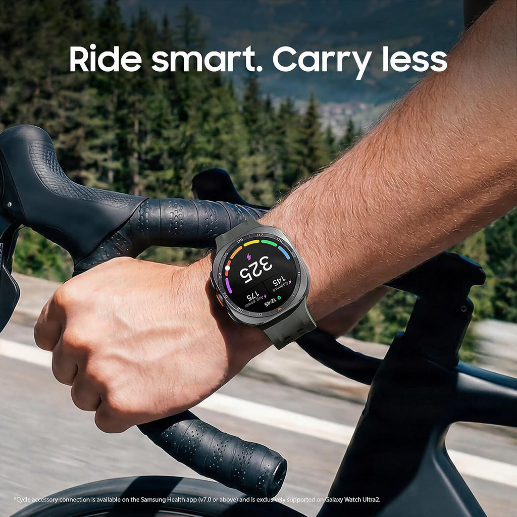 Samsung Galaxy Watch Ultra2, 47 mm, LTE Connectivity, Titanium Silver