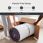 Signature Design by Ashley Queen Pillow Top 13 ' Pillow Top Hybrid Mattress with Gel Memory Foam, Edge Support for Cool Sleep and Pressure Relief, Fiberglass-Free, Bed In A Box