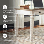 Signature Design by Ashley Realyn Lift Top Standing Desk, 60 in, Two-Tone