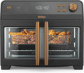 Ninja French Door Premier Air Fry Oven, 10-in-1, Black, FO101BK | 450F cyclonic air, PFAS-free surface, Air fry, sear crisp, bake, broil, toast, dehydrate
