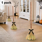 Halloween Decorations Indoor - 49" Animated Floating Lighted Witch Broom