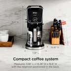 Ninja Specialty Drip Coffee Maker, DualBrew Pro, Black, CFP301 | Coffee Machine w/ Frother, Paper Filter, Brew with Pods & Grounds, K Cups Compatible, 4 Brew Styles, 13 Cup to Pot Sizes