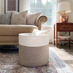 Goodpick Woven Rope Basket for Blankets Fit Nursery & Living Room, 45L