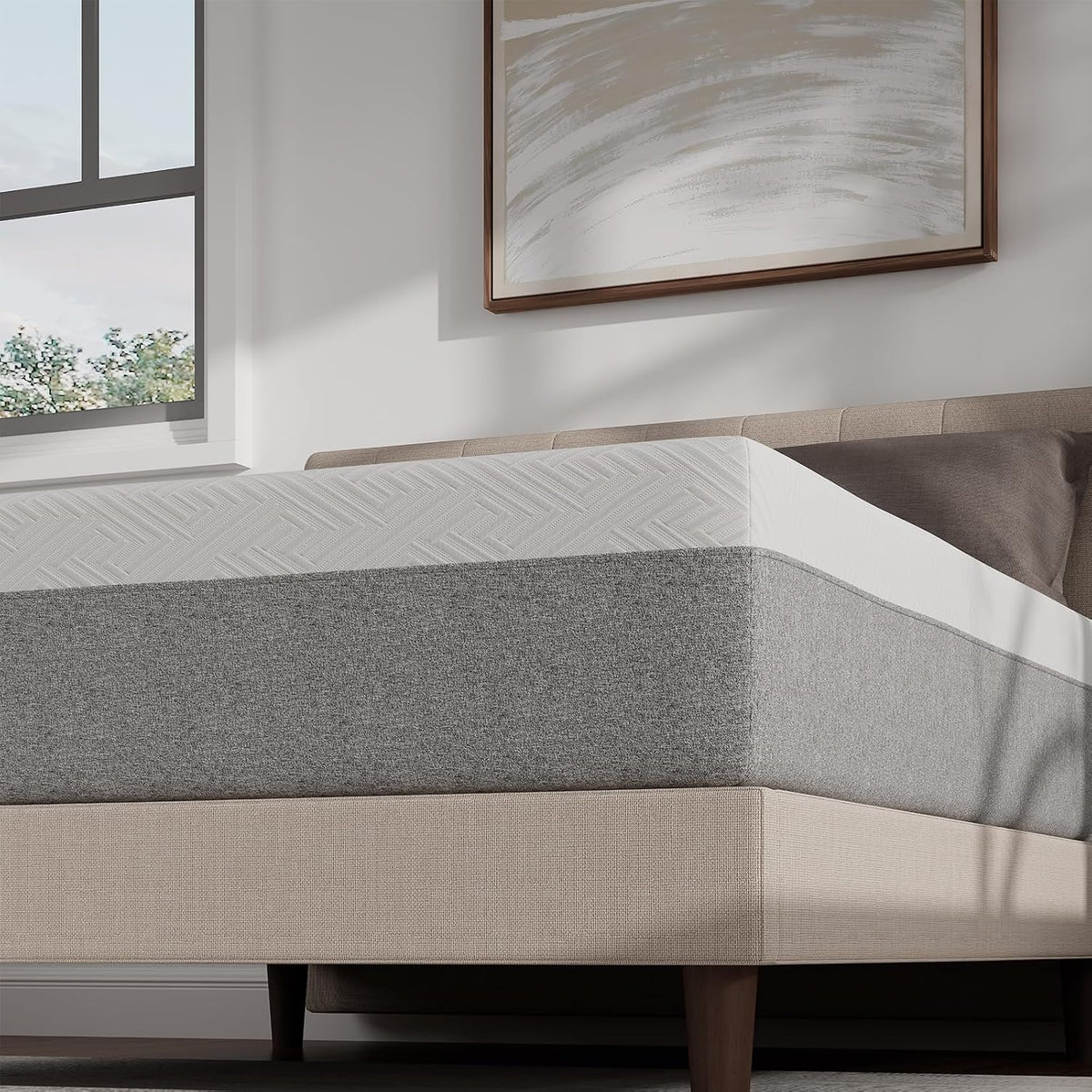 Novilla King Size Mattress, 12 Inch Gel Memory Foam King Mattress in a Box