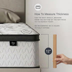 Signature Design by Ashley Chime Memory Foam Mattress in a Box, 12 in Twin