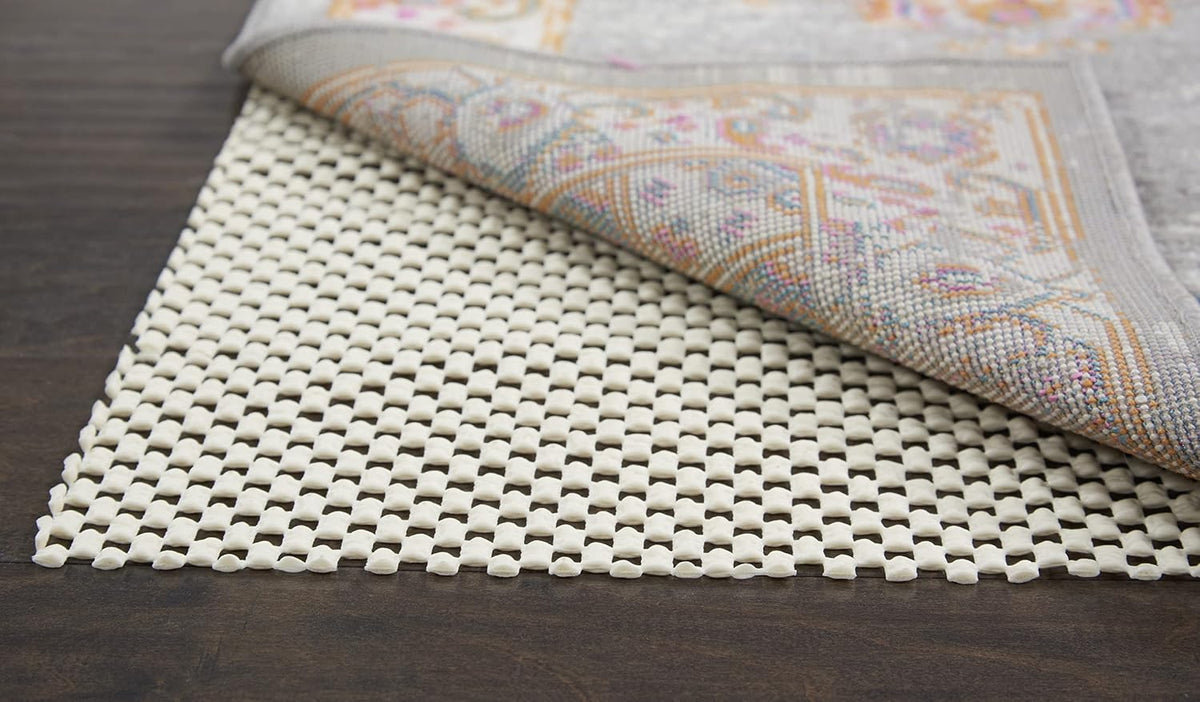 Nourison Home Grid-Loc Ivory 3'4" X 5' Rug Pad, Non Slip, Bed Room, Living Room, Hallway, (3'4" X 5')