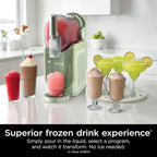 Ninja SLUSHi Professional Frozen Drink Maker with RapidChill Technology, 88 oz. Frozen Drink & Slushie Machine, 5 Preset Programs, Frozen Margaritas, Frappés, and More, Margarita, FS301TG
