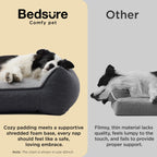 Bedsure SupportMax® Extra Thick Orthopedic XL Dog Bed for Extra Large Dogs