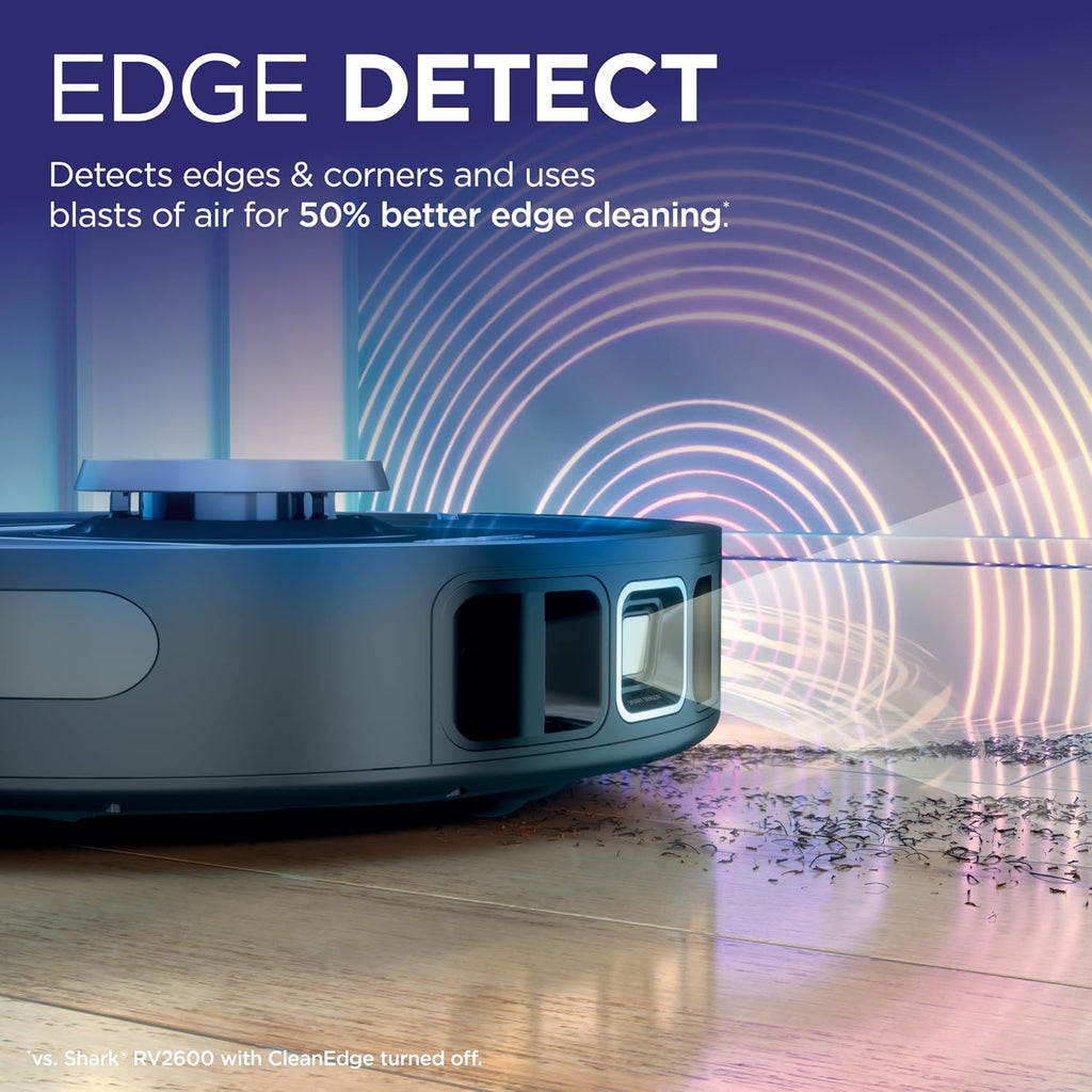 Shark PowerDetect Self-Empty Robot Vacuum, Black, AV2820S