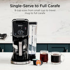 Ninja Specialty Drip Coffee Maker, DualBrew Pro, Black, CFP301 | Coffee Machine w/ Frother, Paper Filter, Brew with Pods & Grounds, K Cups Compatible, 4 Brew Styles, 13 Cup to Pot Sizes