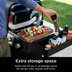Ninja FlexFlame Storage Caddy for PG300, Holds 10lbs | Ninja FlexFlame Storage Caddy adds 50+ sq in of space, holding up to 10 lbs of tools for sauces, spices, and rubs