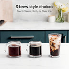 Ninja Drip Coffee Maker, DualBrew Pro Hot & Iced, Black, CFP101 | Single Serve to Carafe, Brew with Pods & Grounds, Compatible with K Cups, 3 Brew Styles, 60oz Removable Reservoir