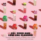 Ninja Thirsti Ultimate Drink System, Soda Maker, Cyberspace, WC3001BL2 | Still or Sparkling, Create fountain-fresh drinks with 20+ zero or low-calorie flavors, Customize your fizz and flavor