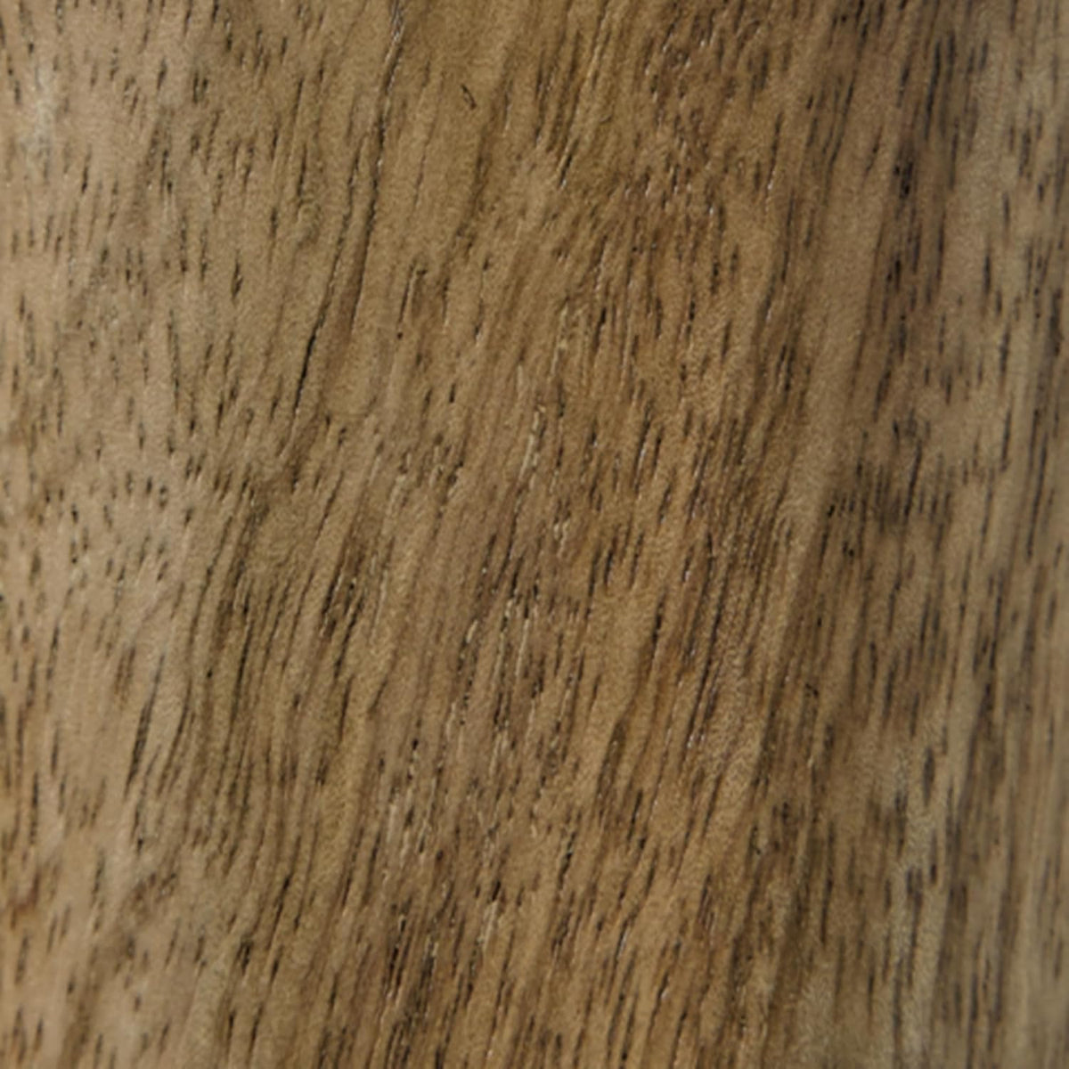 Signature Design by Ashley Round Nesting Mango Wood End Table Set of 2 | Light brown tempered glass tops with natural wood finish frames, Space saving compact nesting side tables, Jossor Series