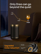 DREO Space Heater, Portable Electric Heaters for Indoor Use with Thermostat