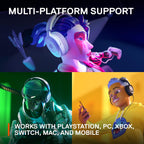 SteelSeries Arctis Nova 1P for PlayStation - PS5 Gaming Headset - Hi-Fi Drivers - 360° Spatial Audio - AirWeave Memory Foam Ear Cushions - Lightweight - Also compatible with PC, Xbox - White