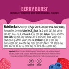 Ninja Thirsti Flavored Water Drops, Berry Burst, Zero Calories | Zero Sugar, 12oz drinks, 3 Pack, Compatible with All Ninja Thirsti Drink Systems - WC1000, WC2000 & WC3000 Series, WCFBRPNAM